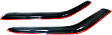 192006 Front Window Visor, Smoke