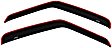 192077 Front Window Visor, Smoke