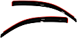 192141 Front Window Visor, Smoke