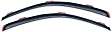 192754 Front Window Visor, Smoke