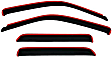 194001 Window Visor, Smoke