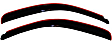194446 Window Visor, Smoke