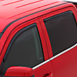 194452 Front and Rear Window Visor, Smoke