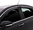 194452 Front and Rear Window Visor, Smoke