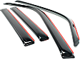 194527 Front and Rear Window Visor, Smoke
