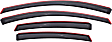 194531 Front and Rear Window Visor, Smoke