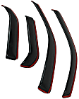 194539 Front and Rear Window Visor, Smoke