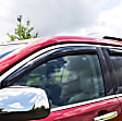 194675 Front and Rear Window Visor, Smoke