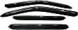 194751 Front and Rear Window Visor, Smoke
