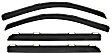 194998 Front and Rear Window Visor, Smoke