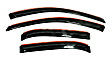 194999 Front and Rear Window Visor, Smoke