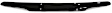 21002 Bug Shield, Smoke, Automotive Grade Tape Attachment Style, Hoodflector Series