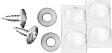 23051 Bug Shield, Smoke, Automotive Grade Tape Attachment Style, Bugflector Series