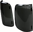 33305 Tail Light Cover - Smoked, Plastic, Black-outs, Direct Fit, Set of 2