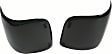 33305 Tail Light Cover - Smoked, Plastic, Black-outs, Direct Fit, Set of 2