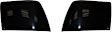 33559 Tail Light Cover - Smoked, Plastic, Black-outs, Direct Fit, Set of 2