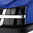 37289 Smoke Series Headlight Cover - Smoke, Acrylic, Direct Fit, Set of 2