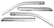 684076 Window Visor, Chrome