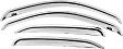 684531 Window Visor, Chrome