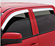 684805 Window Visor, Chrome