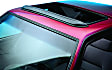 78062 Windflector Series Universal Smoked Acrylic Roof Air Deflector, Sold Individually