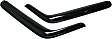 2015 Jeep Wrangler - Front, Smoke, Window Visor, Outside Mount