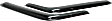 2015 Jeep Wrangler - Front, Smoke, Window Visor, Outside Mount