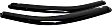 92956 Front, Driver and Passenger Side Window Visor, Smoke