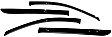 94029 Front and Rear Window Visor, Smoke