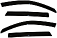 94187 Front and Rear Window Visor, Smoke