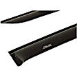 94190 Front and Rear Window Visor, Smoke