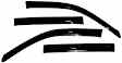 2002 Toyota Highlander - Front and Rear, Smoke, Window Visor, Outside Mount