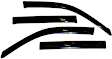 2002 Toyota Highlander - Front and Rear, Smoke, Window Visor, Outside Mount