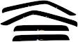 94359 Front and Rear Window Visor, Smoke