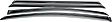 94365 Front and Rear Window Visor, Smoke