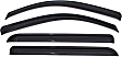 94368 Front and Rear Window Visor, Smoke