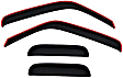 94423 Front and Rear Window Visor, Smoke
