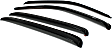 94428 Front and Rear Window Visor, Smoke