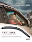 94512 Window Visor, Smoke