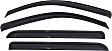 94531 Front and Rear Window Visor, Smoke