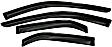 94557 Front and Rear Window Visor, Smoke