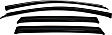 94655 Front and Rear Window Visor, Smoke