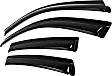 94655 Front and Rear Window Visor, Smoke
