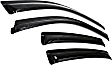 94655 Front and Rear Window Visor, Smoke
