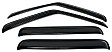 94755 Front and Rear Window Visor Set, Smoke