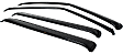 94755 Front and Rear Window Visor Set, Smoke