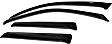 94802 Front and Rear Window Visor, Smoke