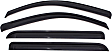 94827 Front and Rear Window Visor, Smoke