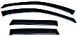 94921 Front and Rear Window Visor, Smoke