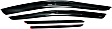 94922 Front and Rear Window Visor, Smoke